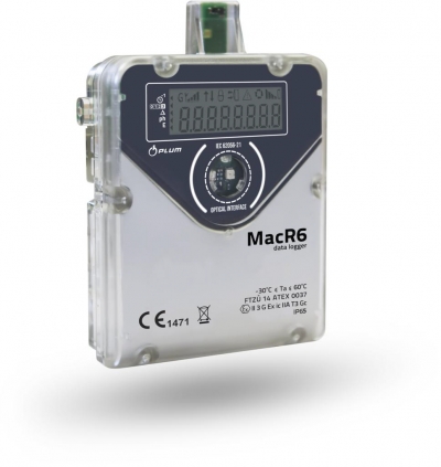 MacR6 GPRS čitač pametnih plinomjera (data loger s ugrađenim telemetrijskim modulom)
